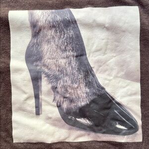 Rolling Stones Tattoo You Graphic on Mossimo Brown T-Shirt